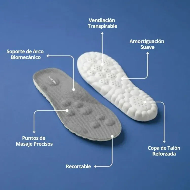 StepRelief™ Plantillas Masajeadoras saludvital